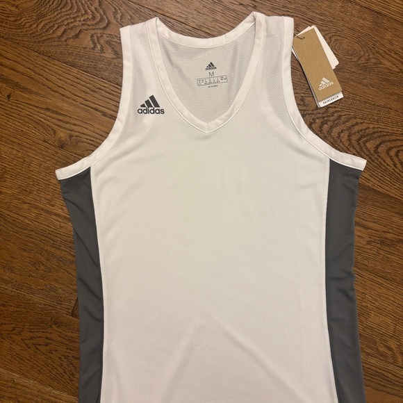 ADIDAS QUICKSET SLEEVELESS VOLLEYBALL JERSEY - Picture 11 of 11